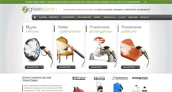 Desktop Screenshot of greensteam.pl